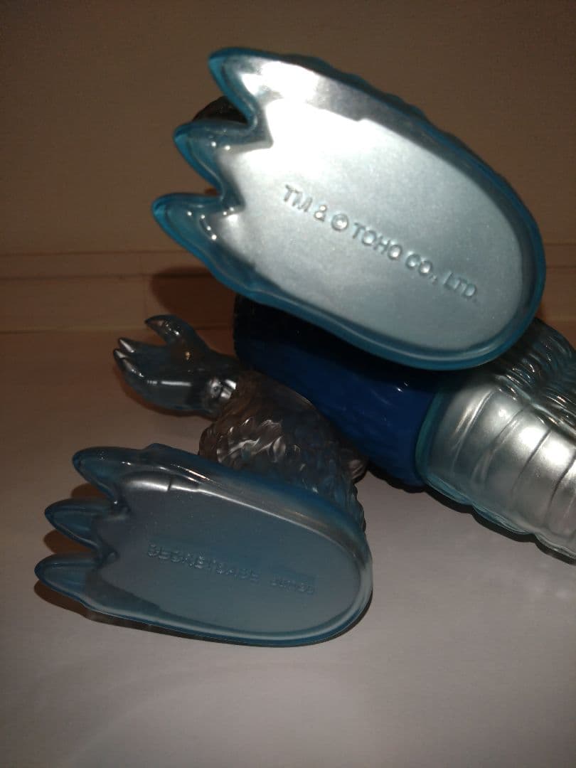 ■新品格安■シークレットベース ゴジラ ソフビ X-RAY ブルー クリア