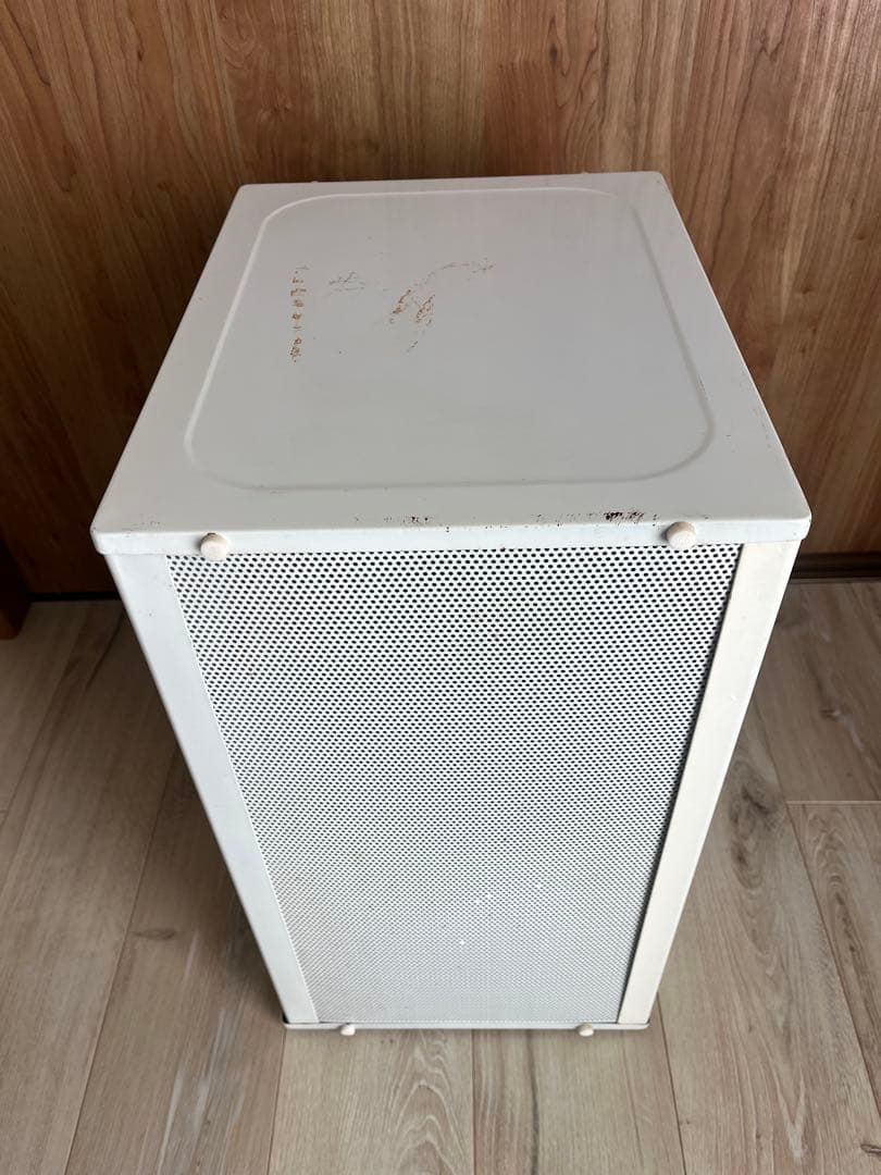 昭和レトロ　食品蚊帳　花柄　スチール　HOPE