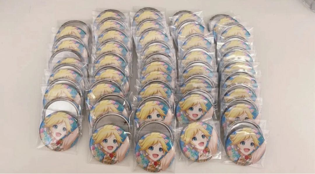 〈 即購入〇 週末限定値下げ 〉鏡音レン 缶バッジ 10a83個