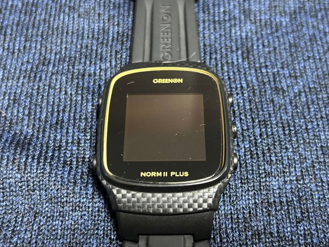 保護フィルム貼付済グリーンオンNORM II PLUS（ブラック）ノルム2プラス