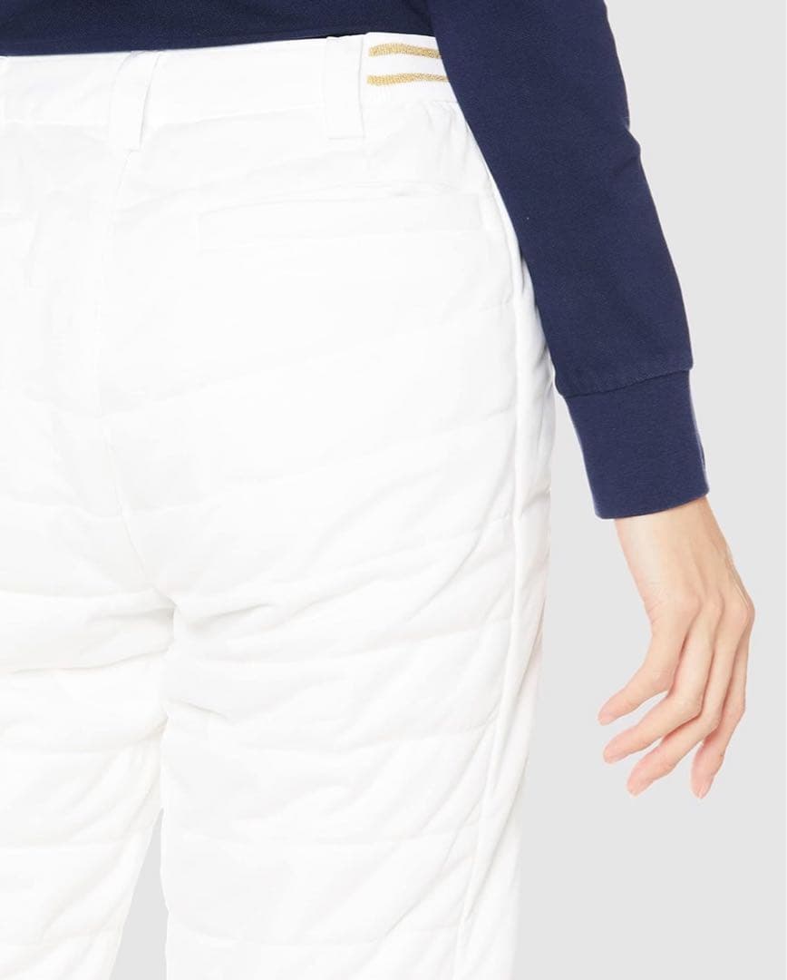 新品未使用 Callaway 防寒ゴルフパンツホワイト冬白キャロウェイ防風撥水