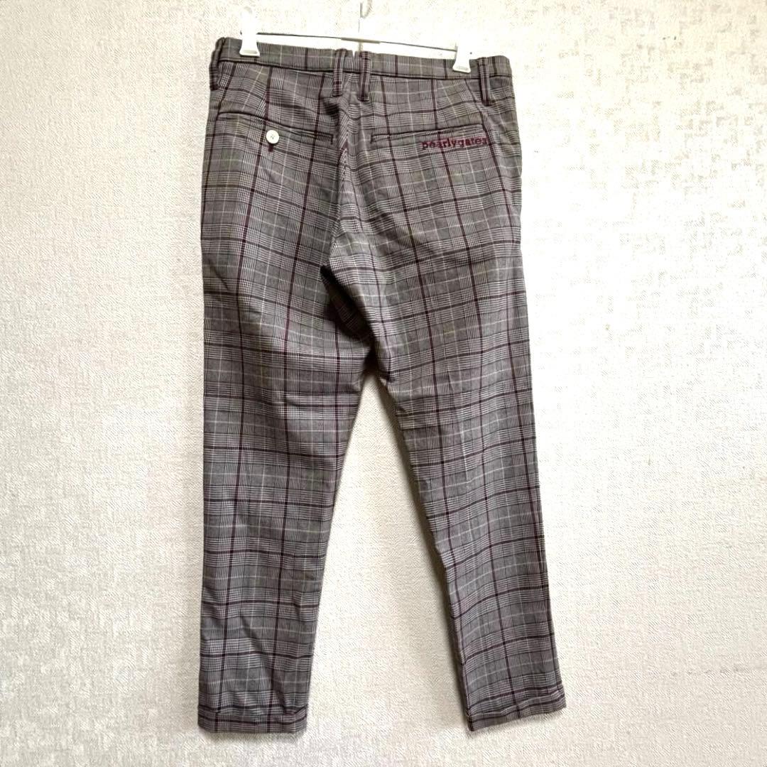 美品！PEARLY GATES☆チェック×千鳥格子　パンツ　S