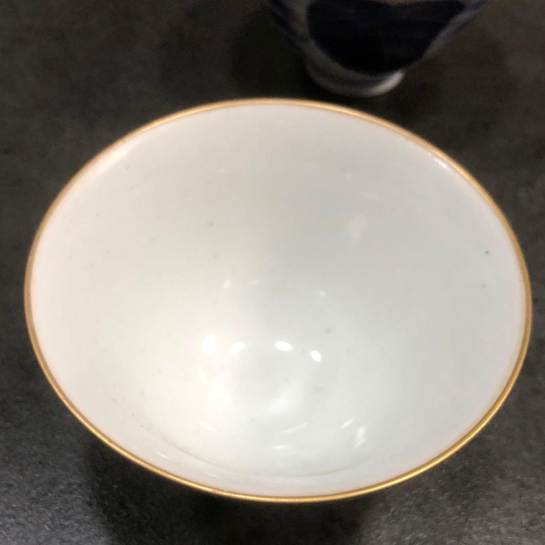 香蘭社　愁海棠　急須　湯呑