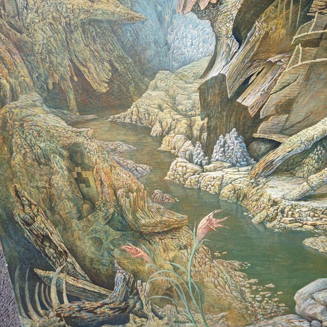 塚本聰「MURMUR」S100号、独立展出品、渾身の最高最大傑作、美術館収蔵級