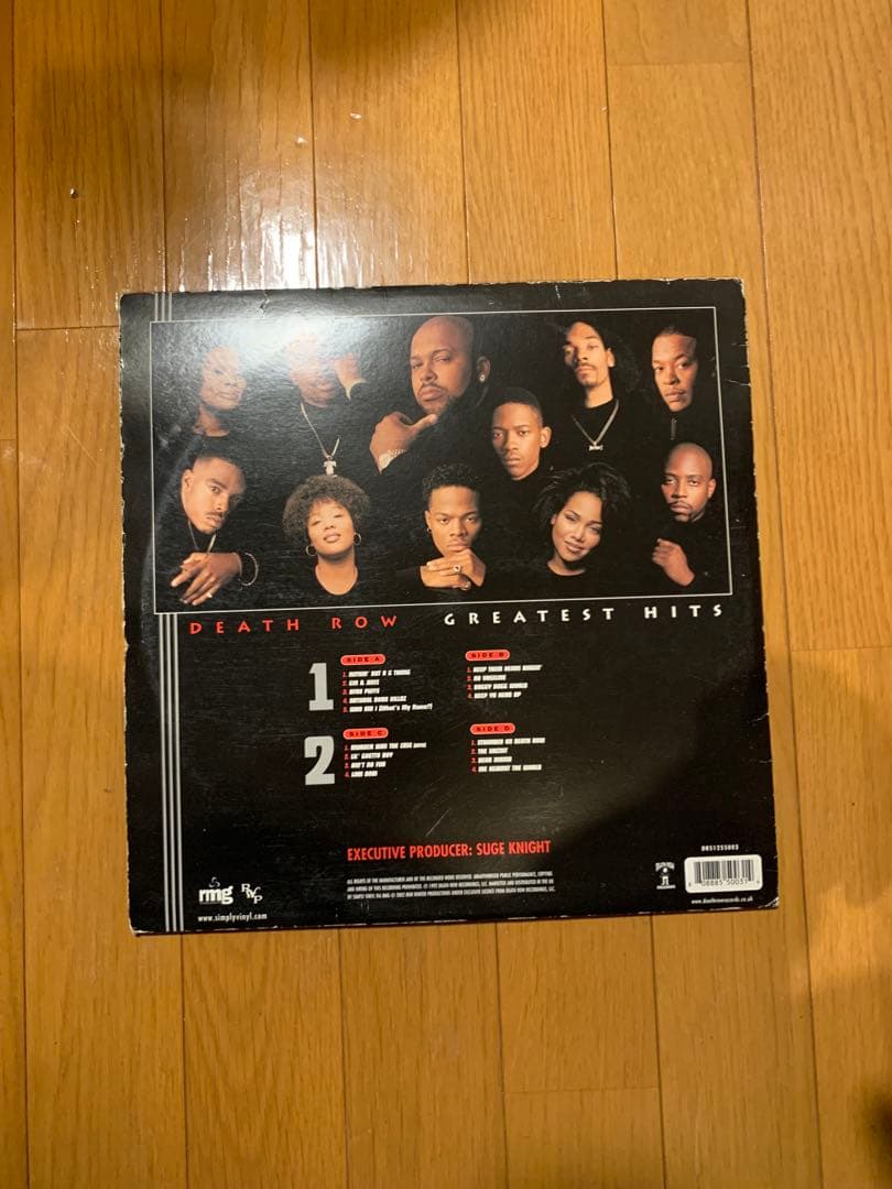 Death Row Records - Gretest Hits V.1レコード