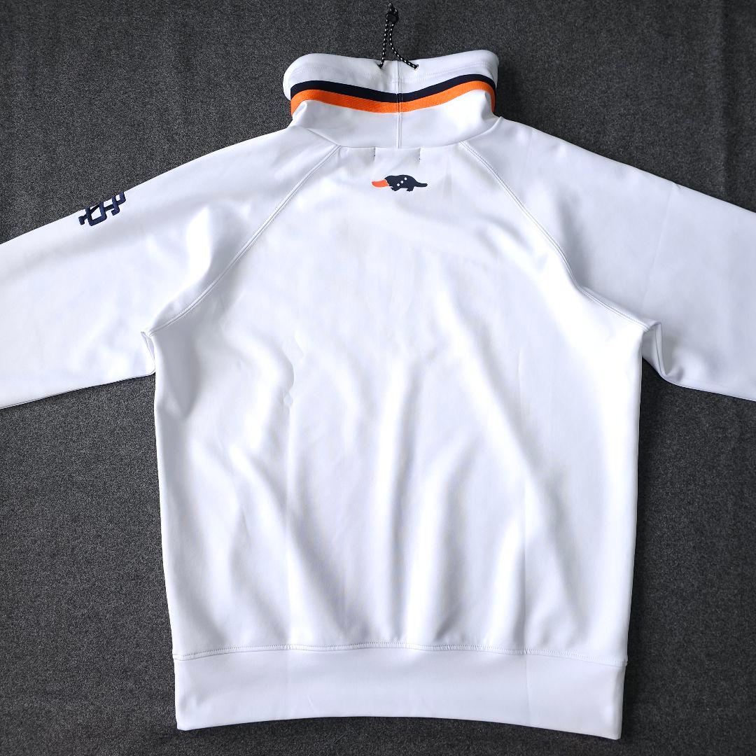 人気完売品 2025年 ラフアンドスウェル トリカラーオフタートル トレーナー白