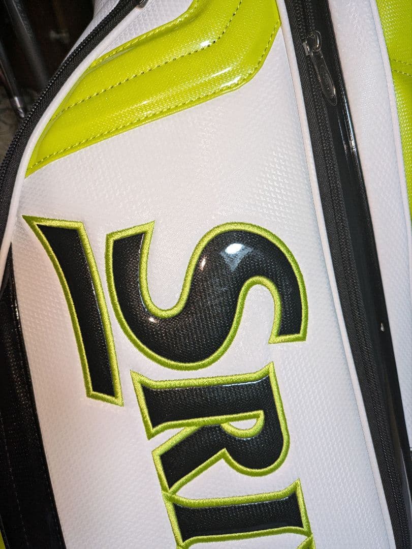 SRIXON ゴルフバッグ ホワイト/イエロー