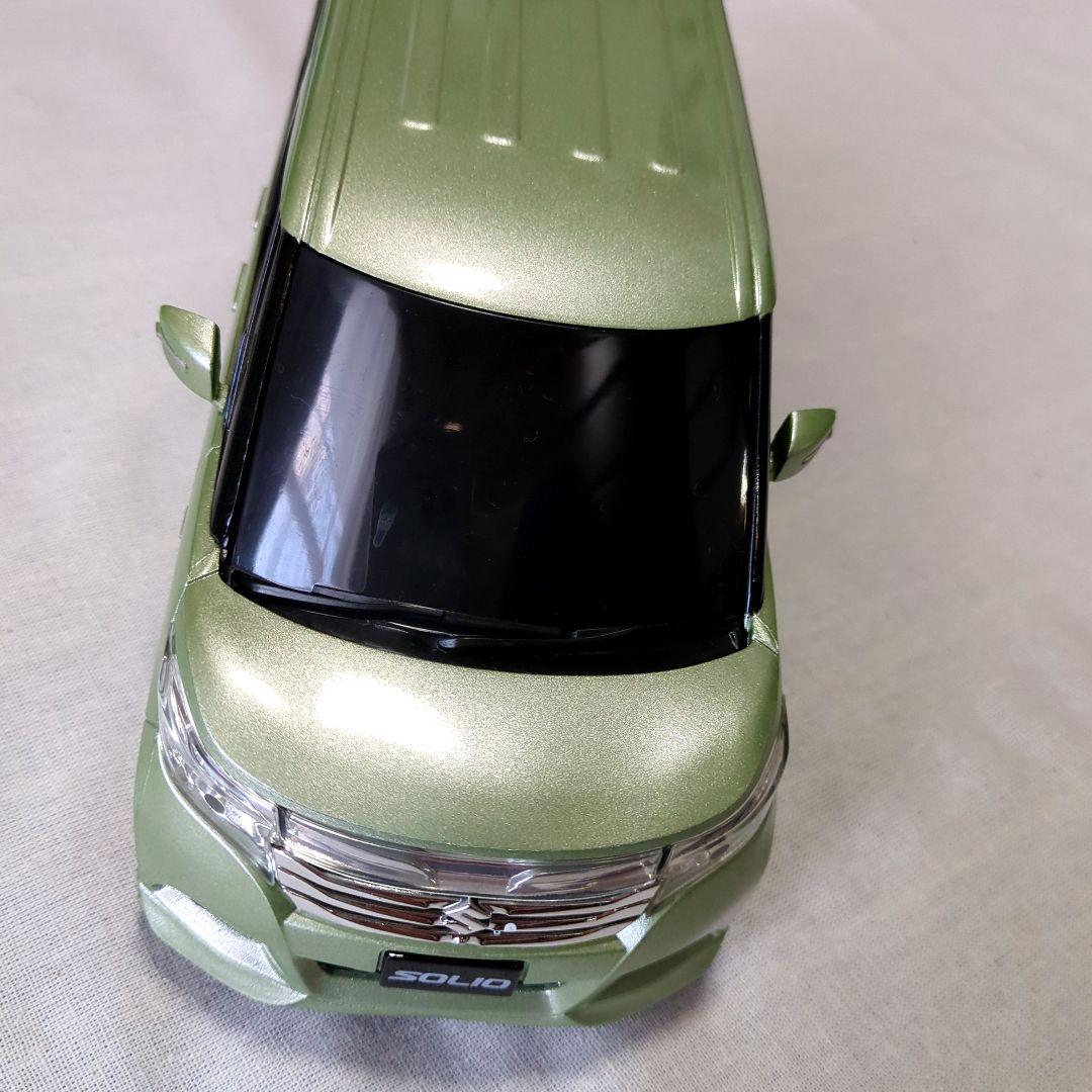 スズキ新型 SOLIO 　グリーン　[非売品]　サイズ 11cm×21.5cm