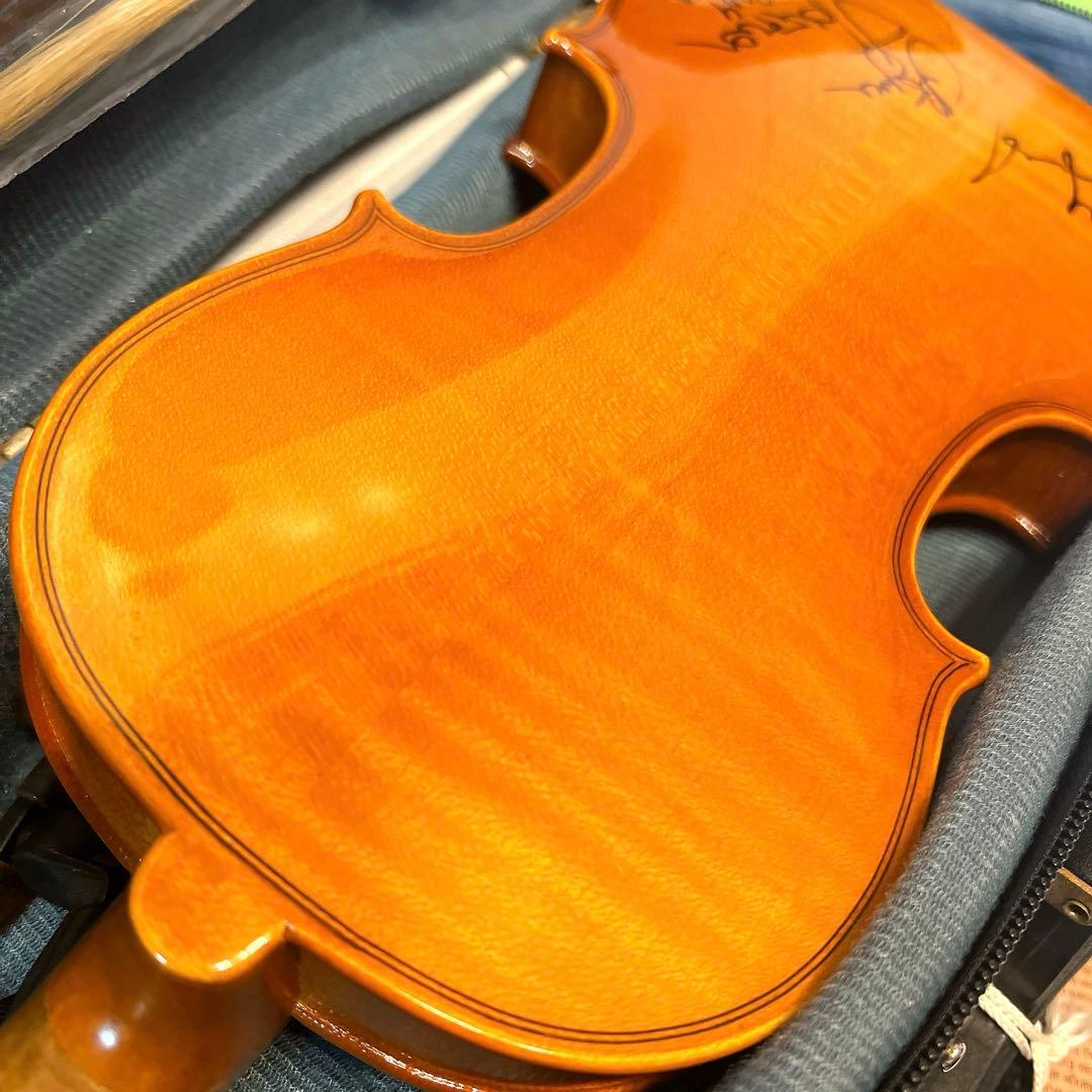 美品 KARLHOFNER 1996年 1/4 ヘフナー虎杢 GEWA KH11