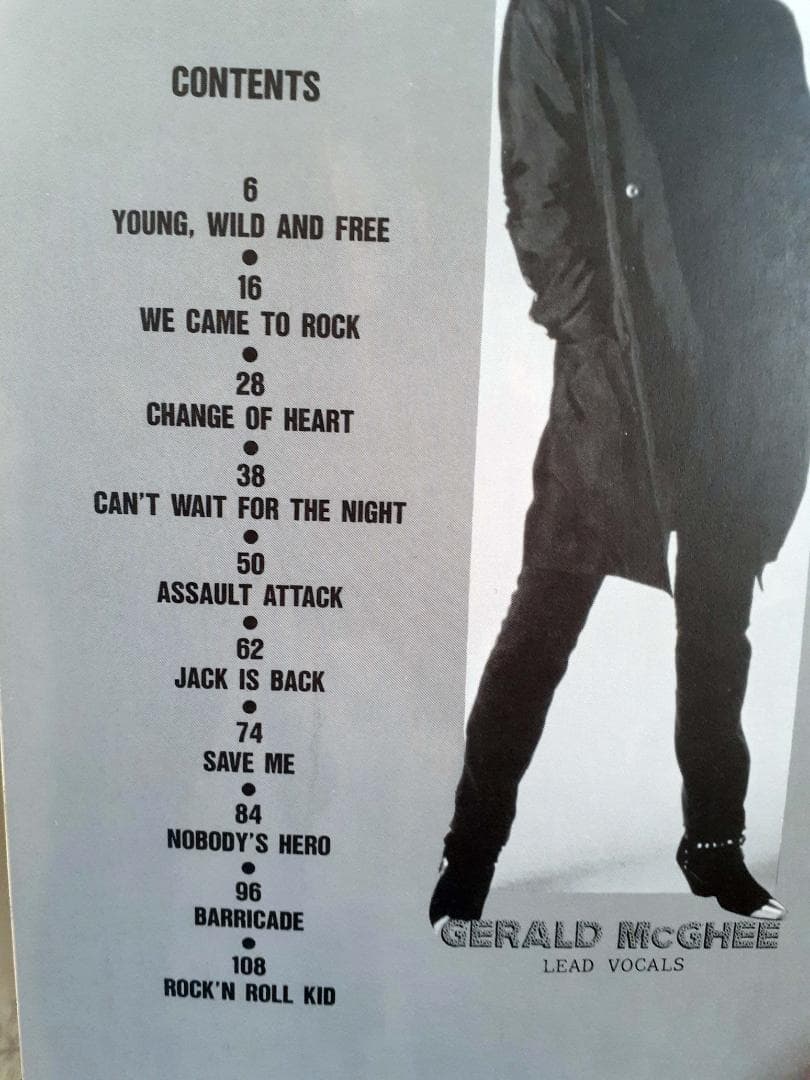 バンドスコア「BRIGHTON ROCK / YOUNG WILD」希少♪