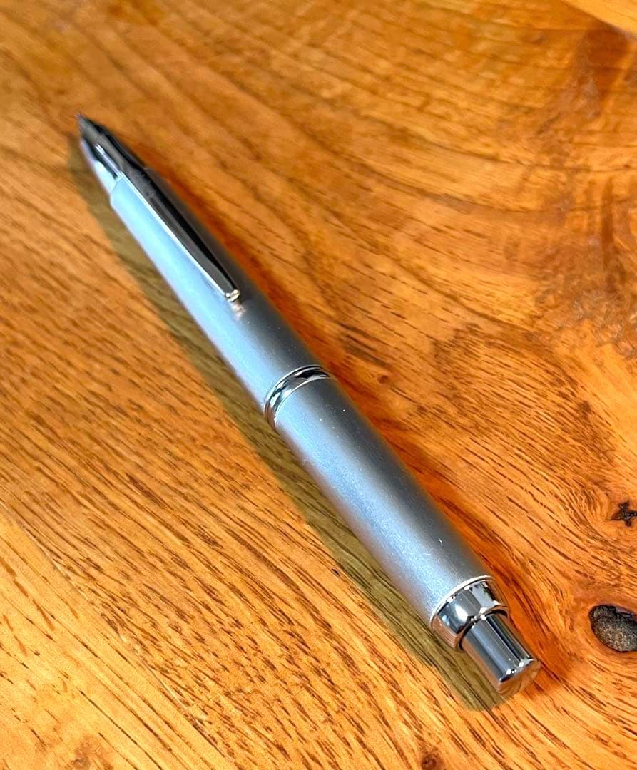 PILOT パイロット 万年筆 キャップレス デシモ シルバー