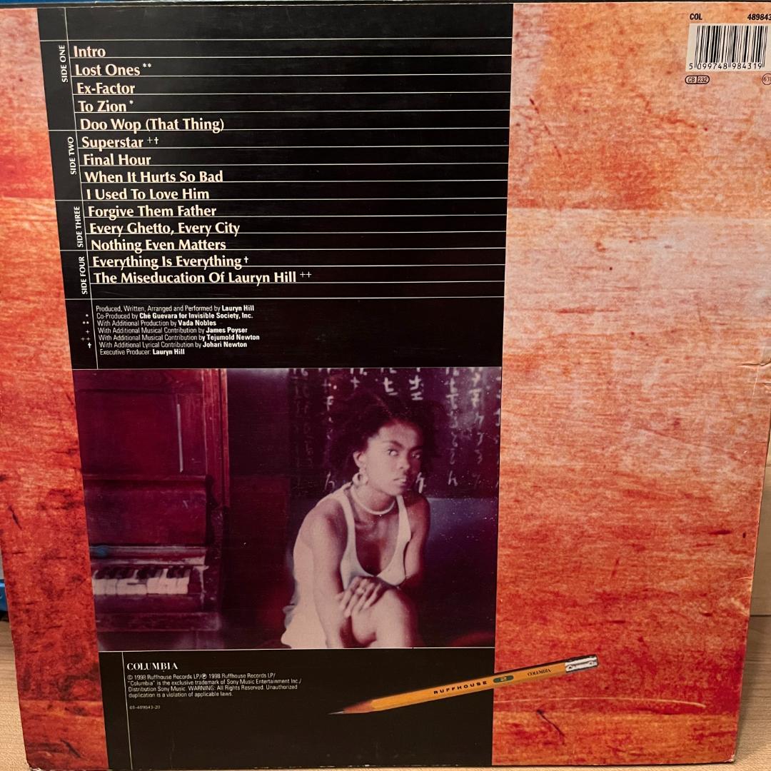 洋楽 Lauryn Hill - The Miseducation of Lauryn