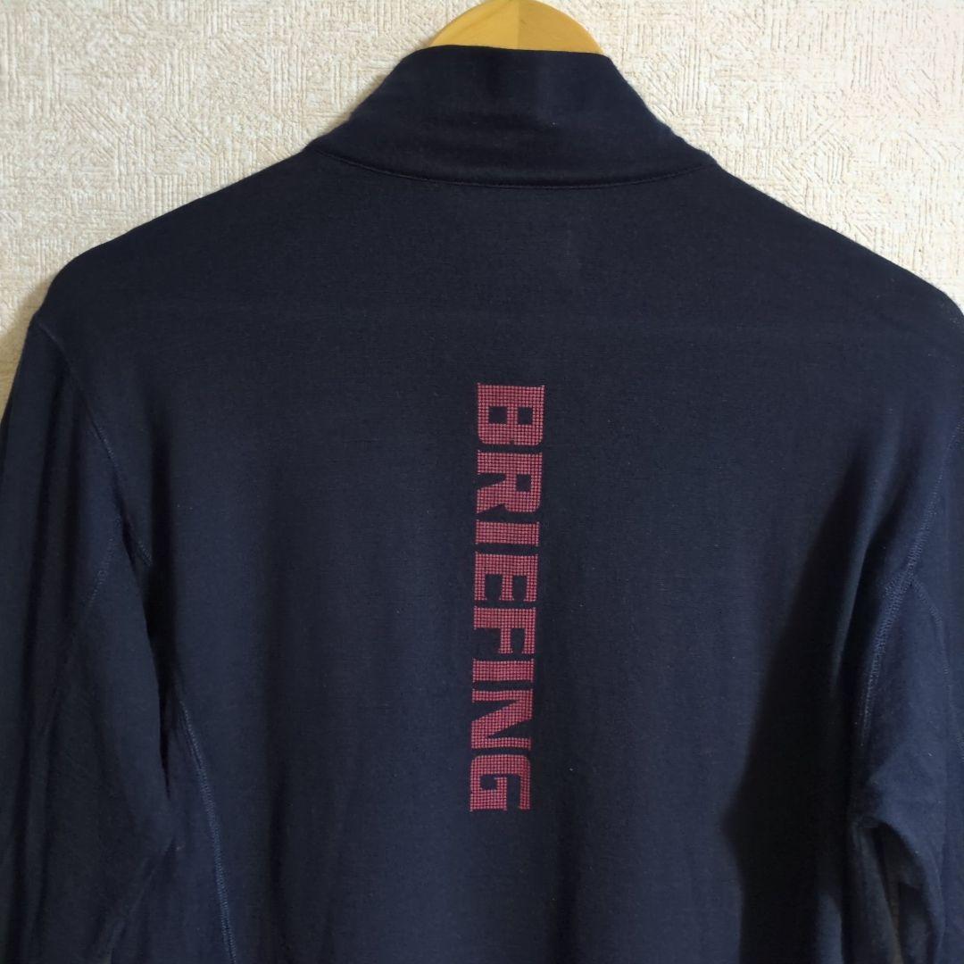 ブリーフィング 谷原秀人プロ優勝記念着用モデル ハーフジップ セーター L