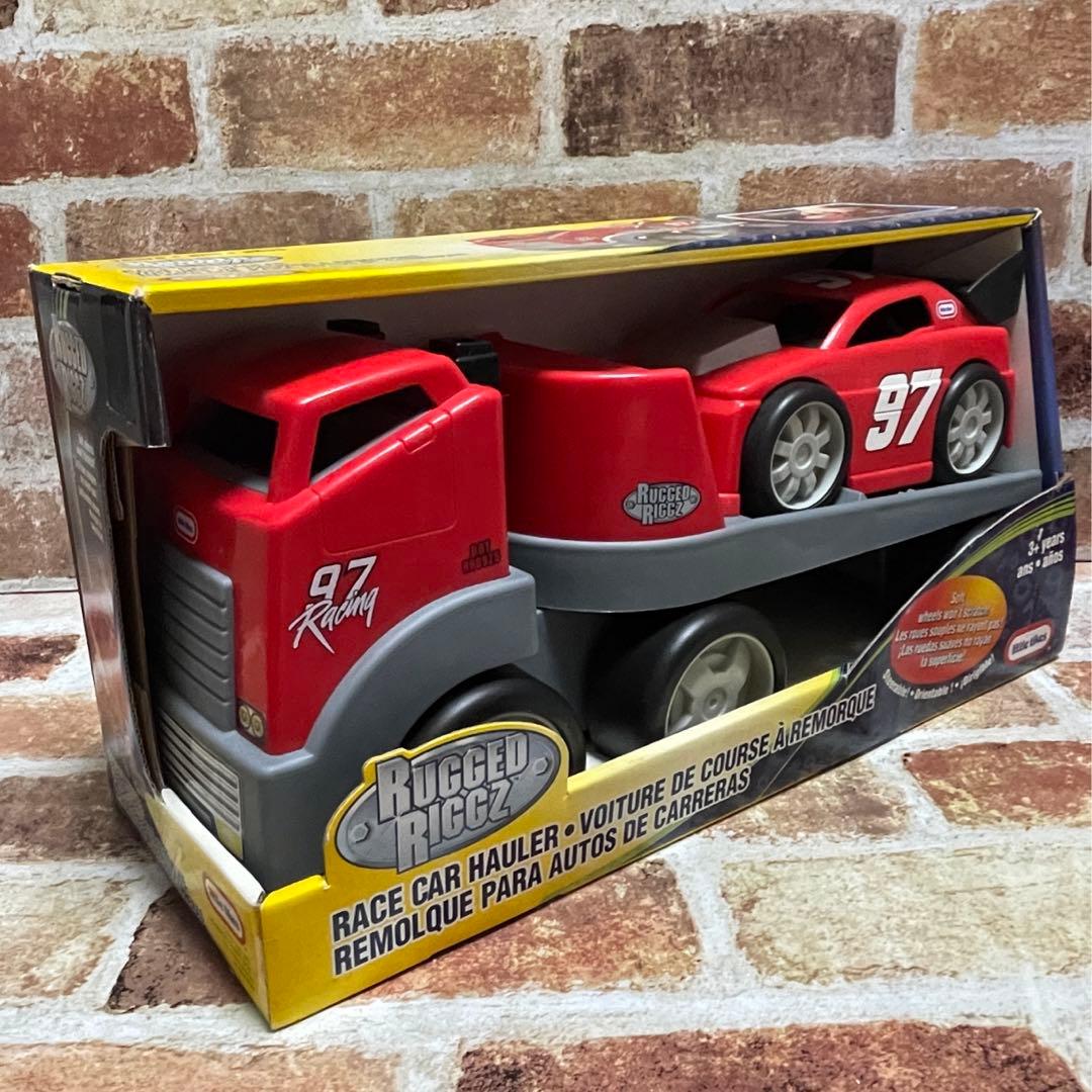 リトルタイクスRUGGED RIGGZ レースカー運搬車&ミニカーセット