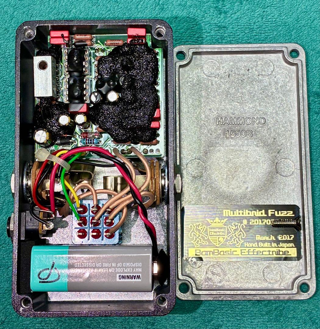 【ファズ】BamBasic Effectribe Multibrid Fuzz