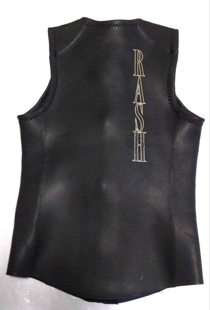 【未使用】【L】 RASH フロントジップ ノースリーブ タッパー