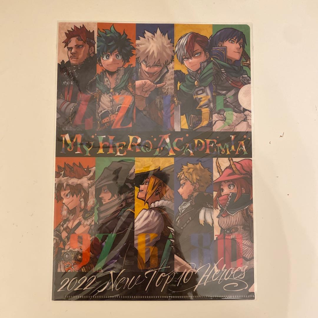 j*r様 【即日発送OK】僕のヒーローアカデミア クリアファイル 最強ジャンプ人