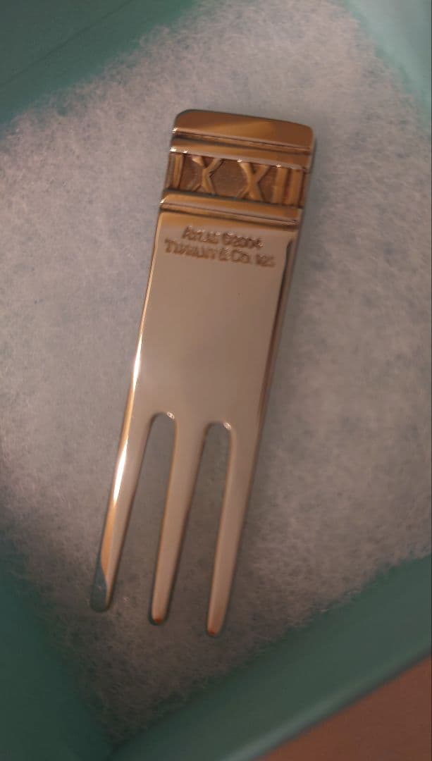 ティファニー アトラス　グリーンフォーク TIFFANY & Co　シルバー