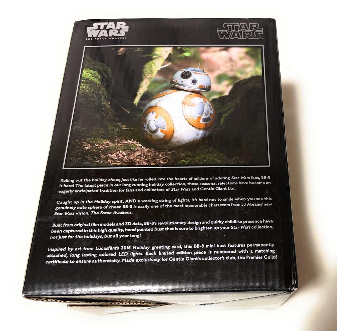 【美品！】ジェントルジャイアント　スターウォーズ　ミニバストBB-8
