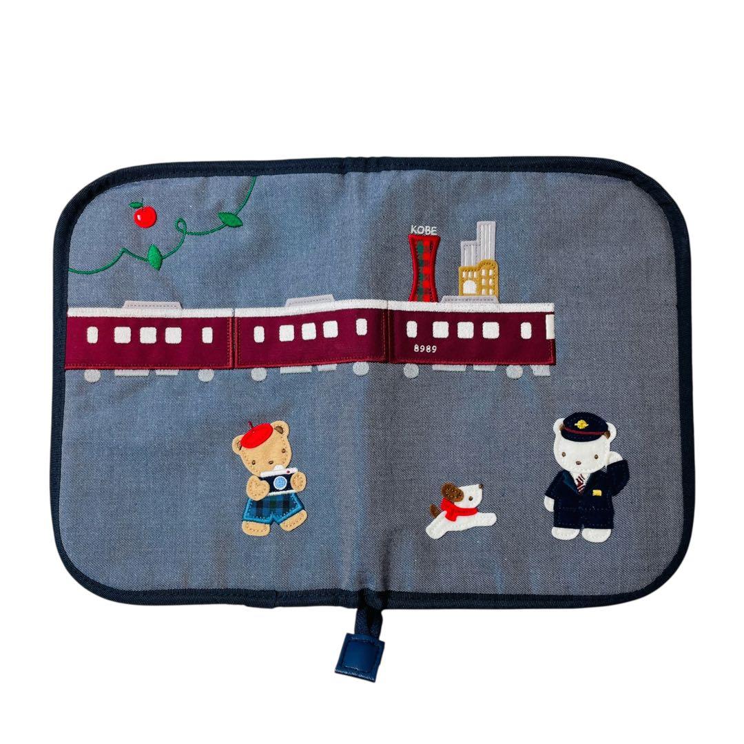 新品未使用 familiar ファミリア×阪急電車 コラボ マルチケース