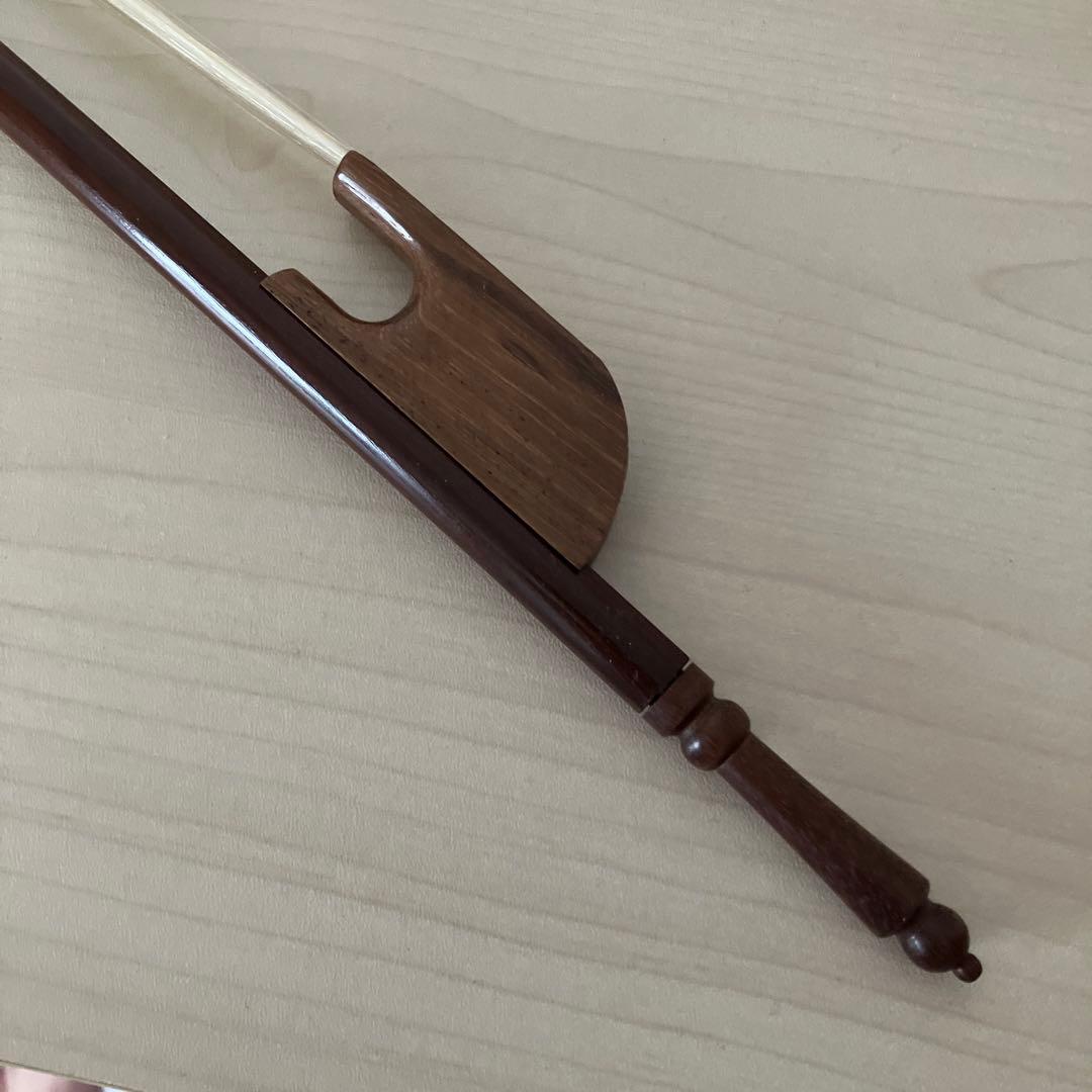 ロングスクリュー　バロックチェロ弓　ヴィオラ・ダ・ガンバ弓