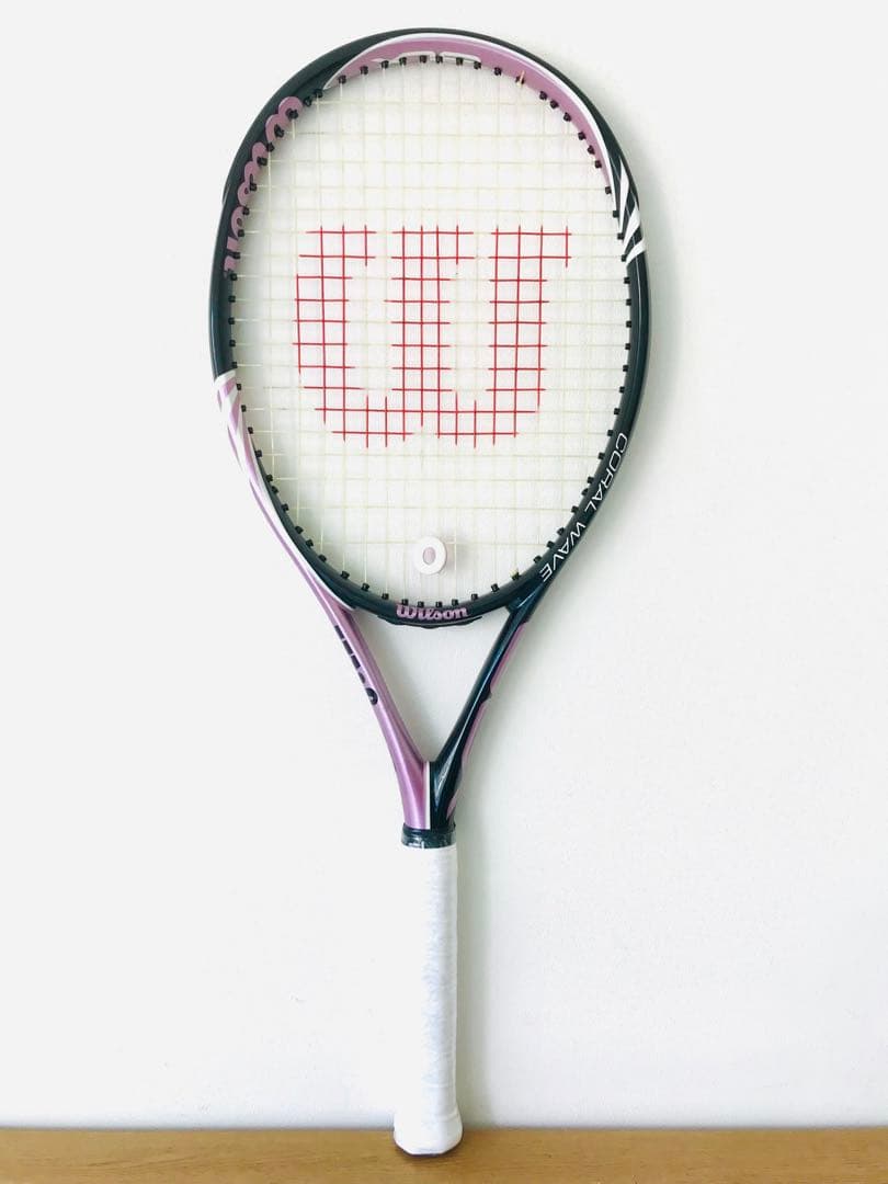 【美品】ウィルソン『BLXコーラルウェーブ』テニスラケット／G1／軽量／初心者