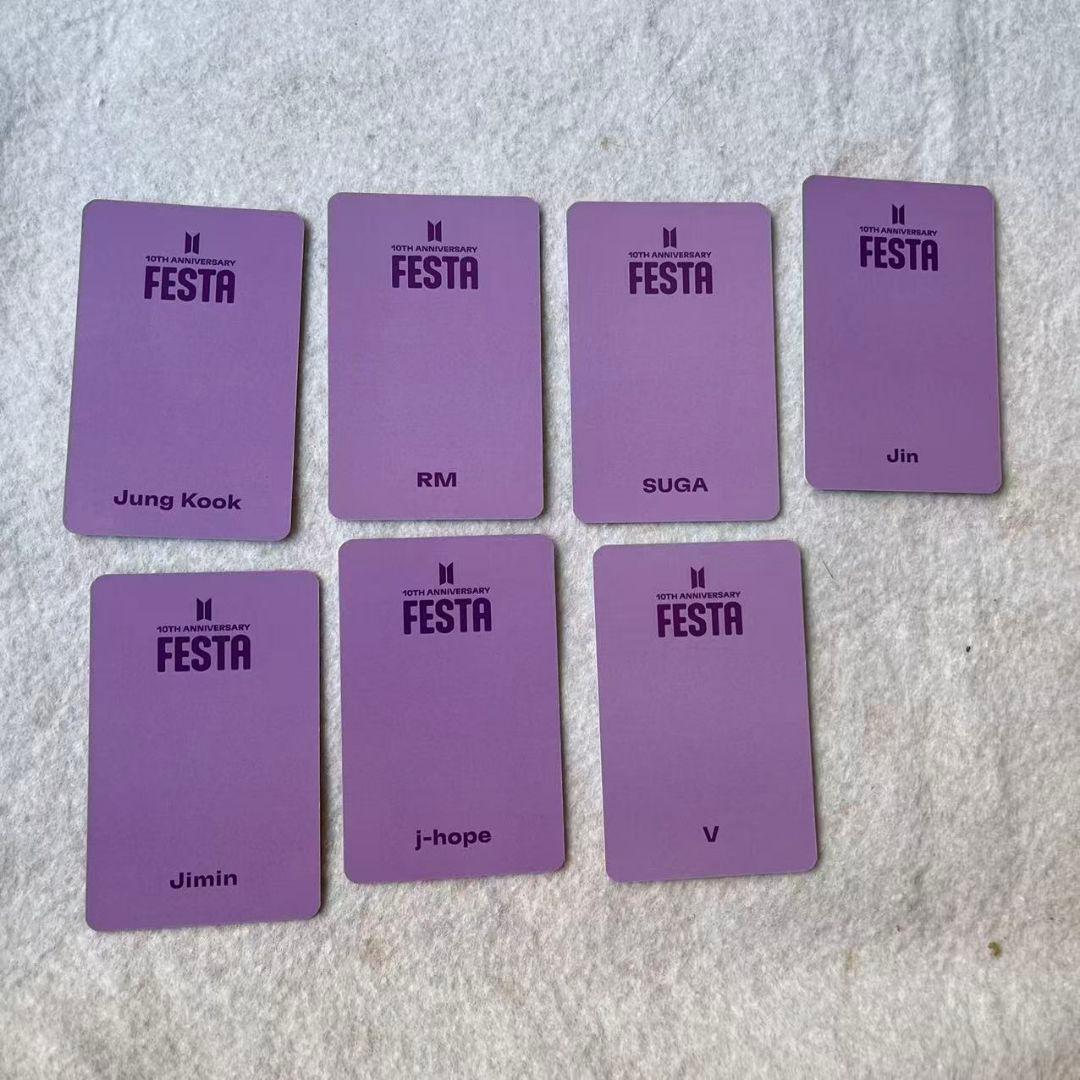 BTS 10th FESTA 2023 ARMY トレカ 7枚