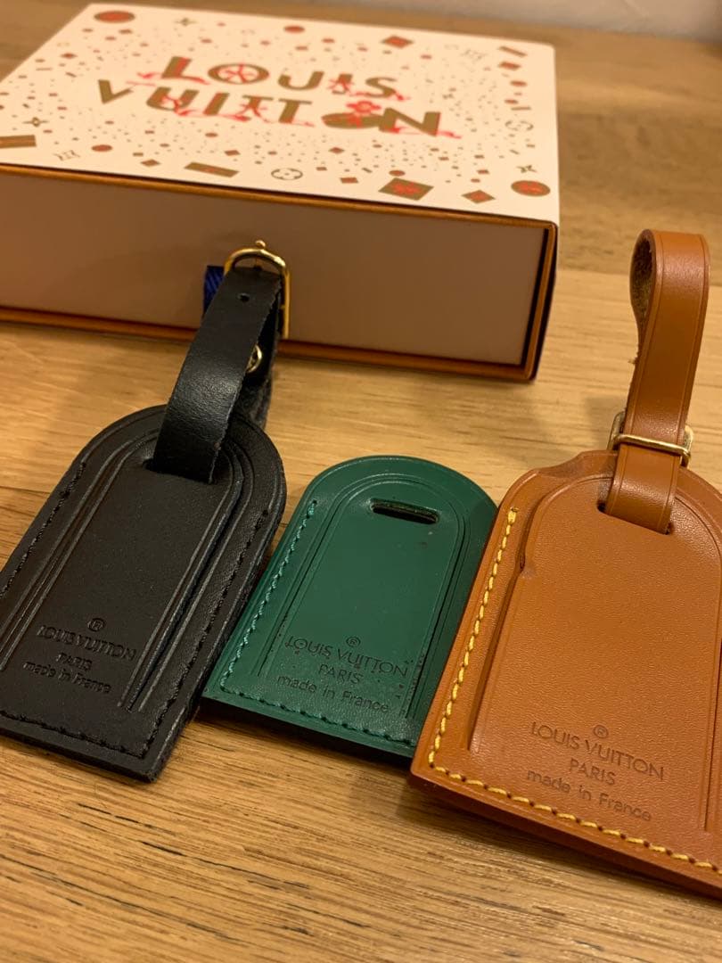 【極美品】LOUIS VUITTON ボストンバック　ネームタグ 5個セット
