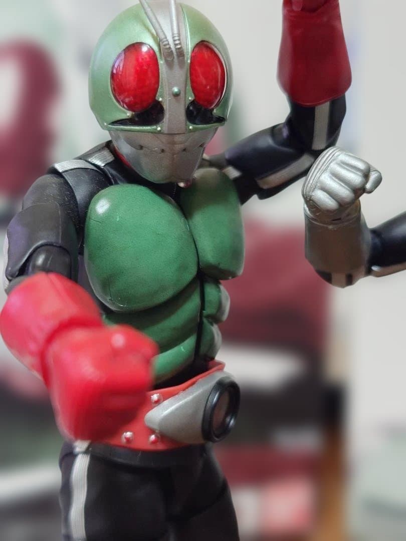 真骨彫　仮面ライダー新1号＆新2号