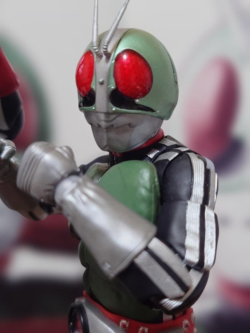 真骨彫　仮面ライダー新1号＆新2号