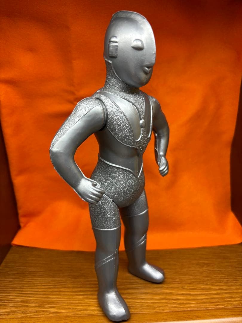 当時物 ウルトラマン 無版権 ポリ製 約25cm マルサン ソフビ 1期風