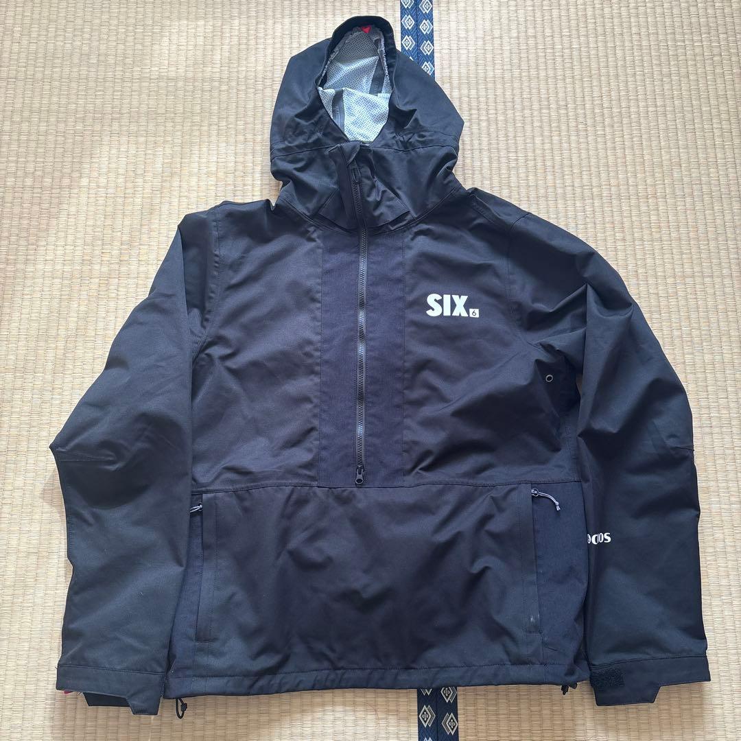 686 SIX スノーボードウェア ブラック 限定80着