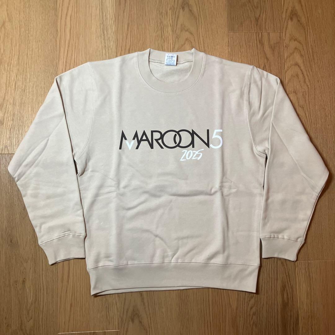 【未使用品】マルーン5 2025年 来日 ポップアップストア限定 トレーナー S