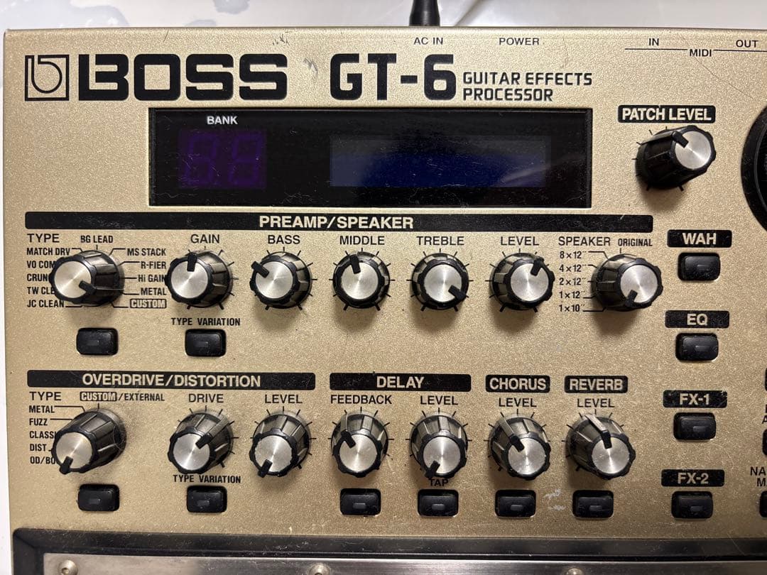 BOSS GT-6 ギターエフェクター