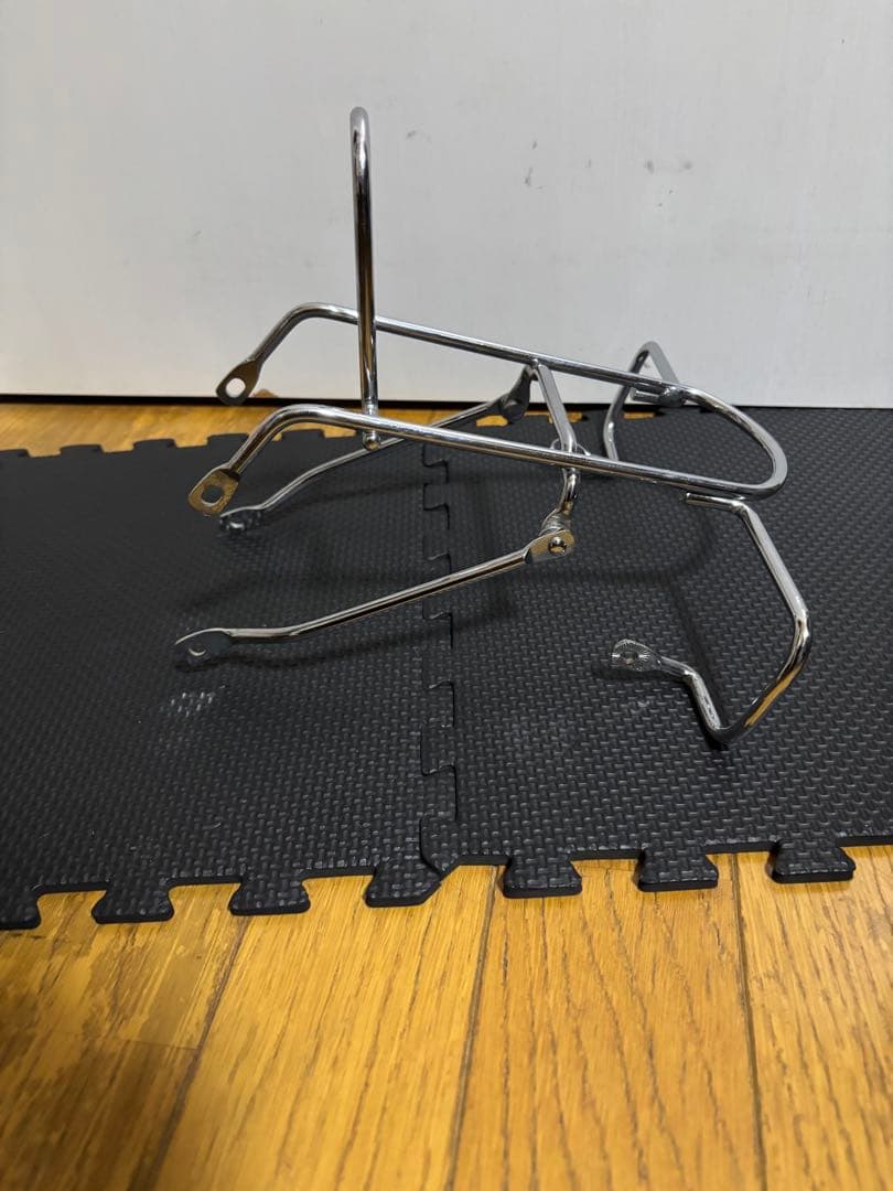 希少　当時物　昭和　レトロ　アンティーク　フロントキャリア　リアキャリア　自転車