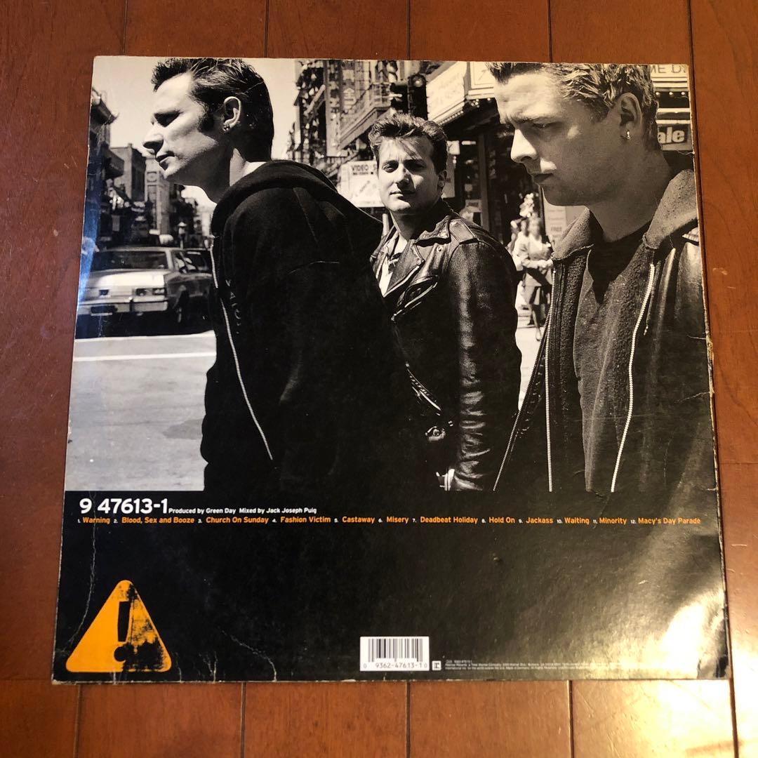 GREEN DAY WARNING 9-47613-1 グリーンレコード
