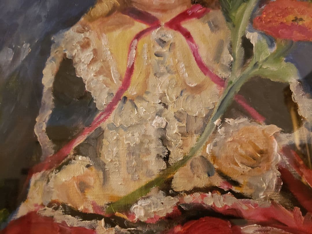 【フランスドール】油絵