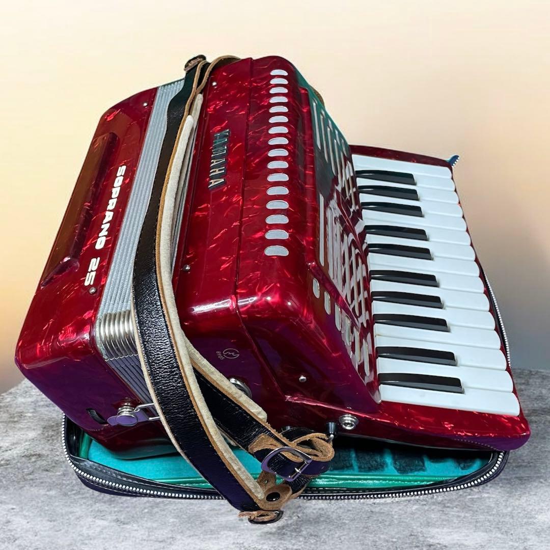 YAMAHA SOPRANO 25 アコーディオン ソフトケース付