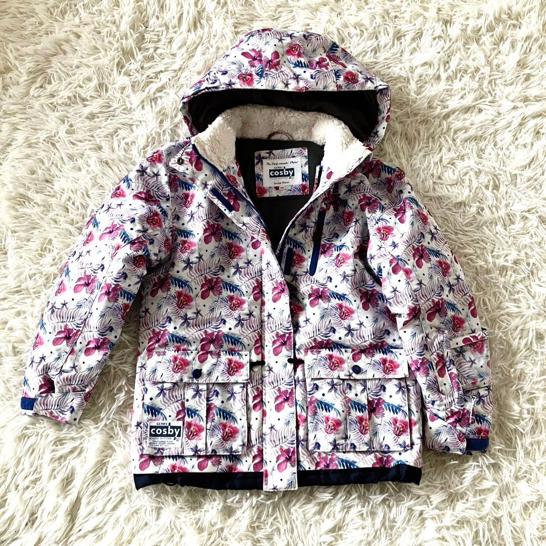 #14B✨COSBY×ROXY✨スキー スノボ ウェア 上下セット140 キッズ