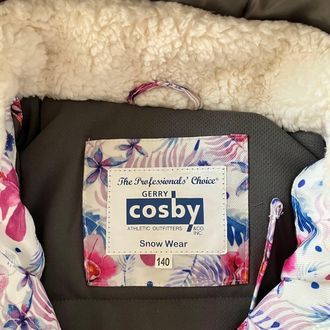 #14B✨COSBY×ROXY✨スキー スノボ ウェア 上下セット140 キッズ