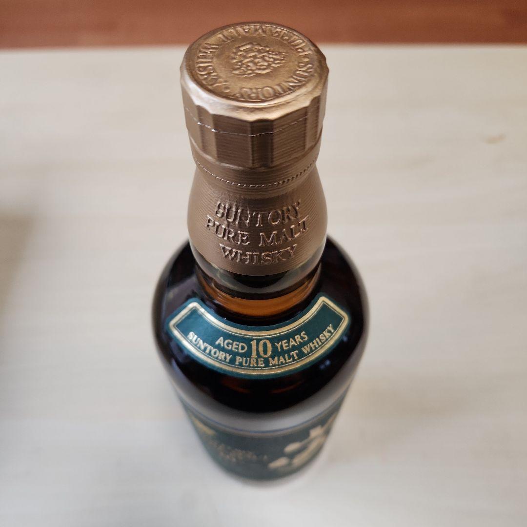 サントリー 山崎10年 ピュアモルトウイスキー 700ml　SUNTORY