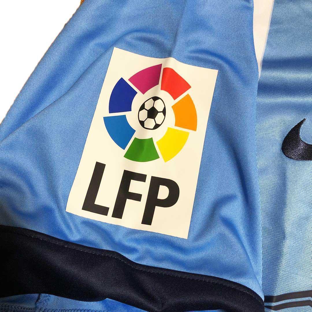 新品未使用 NIKE 2013-14 マラガCF ユニフォーム 水色 白 XL