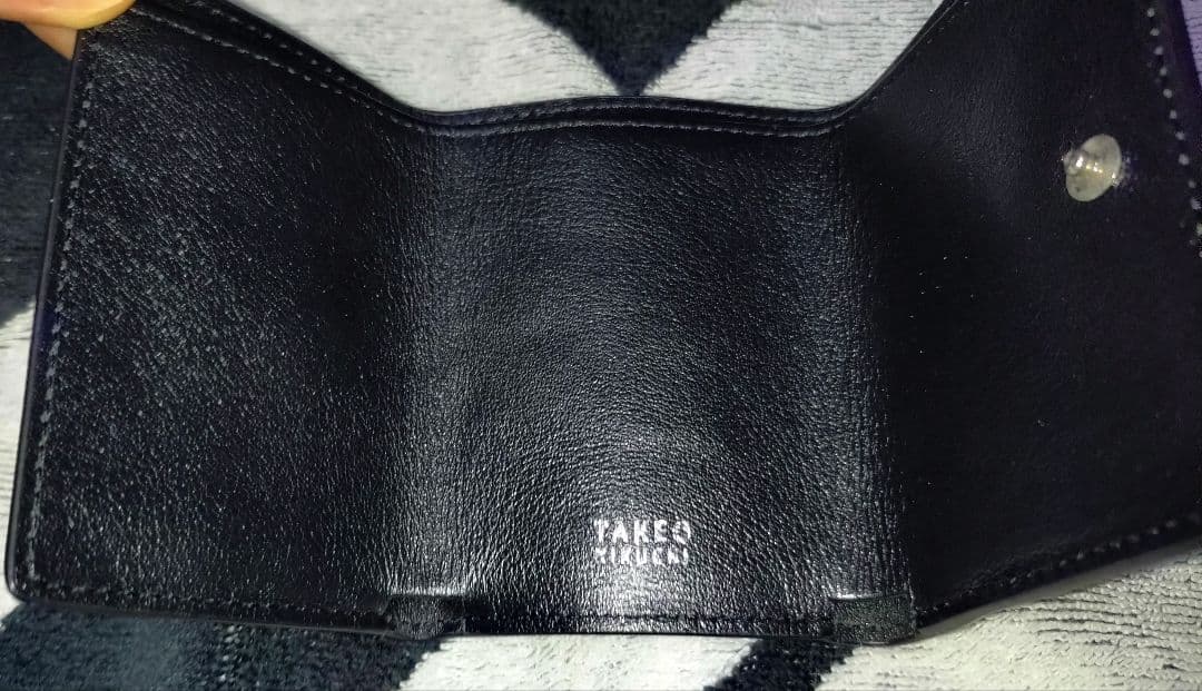 舩津真一！ 布袋寅泰 グッズ　三つ折り財布