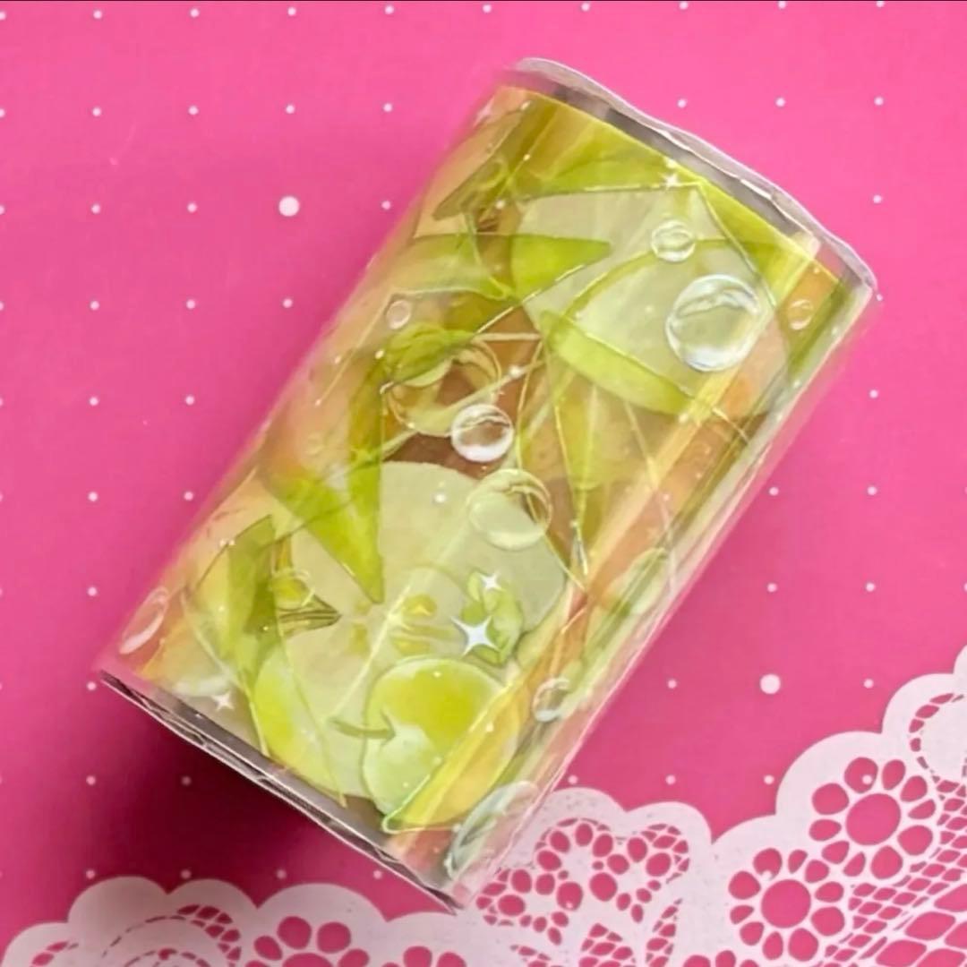 贝壳光 水果片片 7cm×5m 海外マスキングテープ　海外マステ　果物　フルーツ