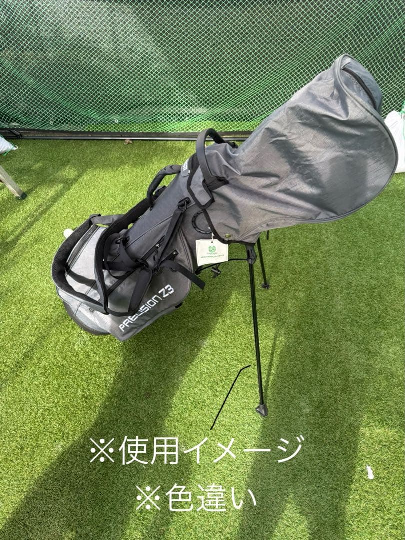新品 未使用 PRECISION Z3 ブラック キャディバッグ PGM ゴルフ