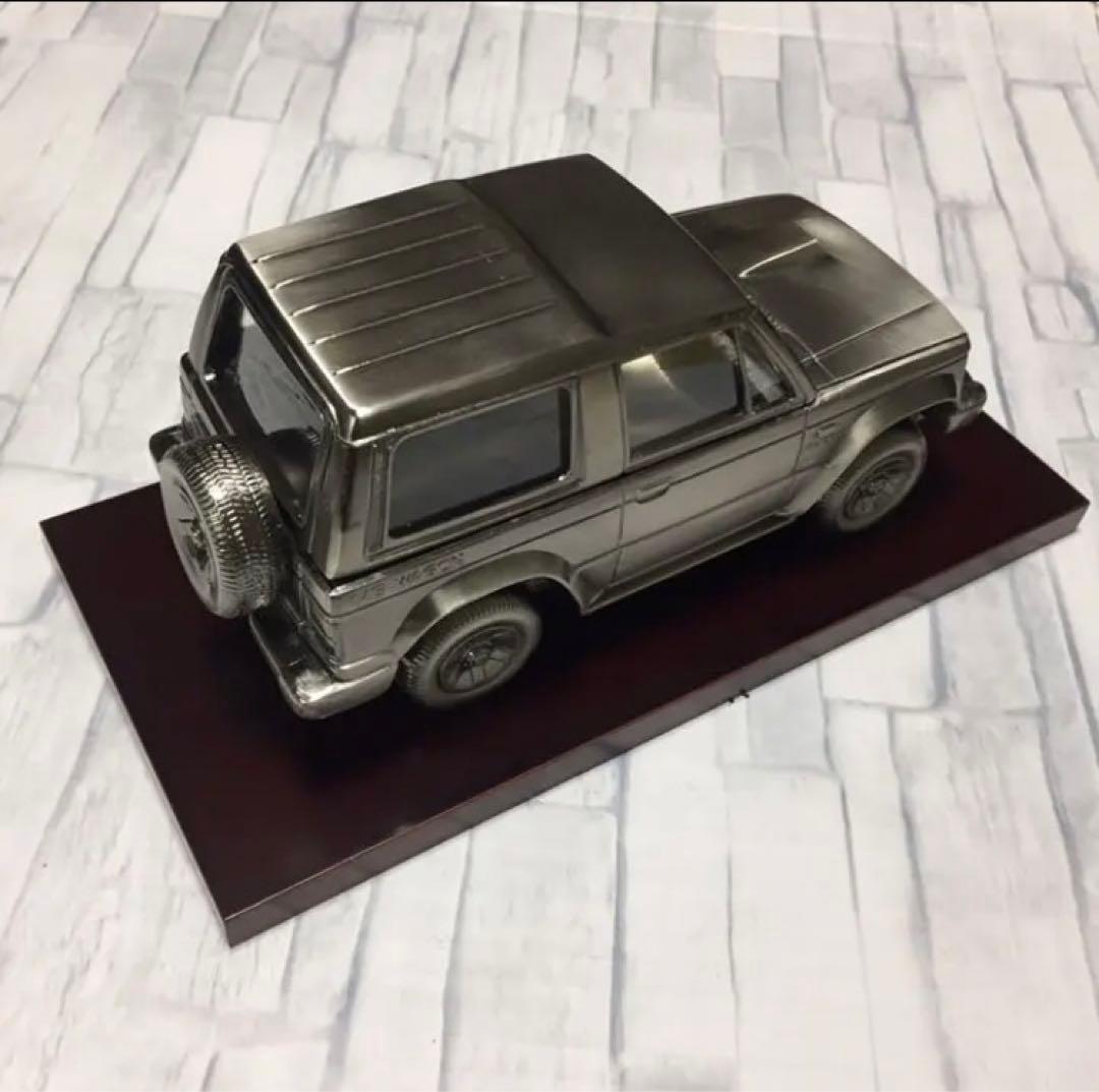 三菱　パジェロ 非売品 いぶし銀仕上げです。