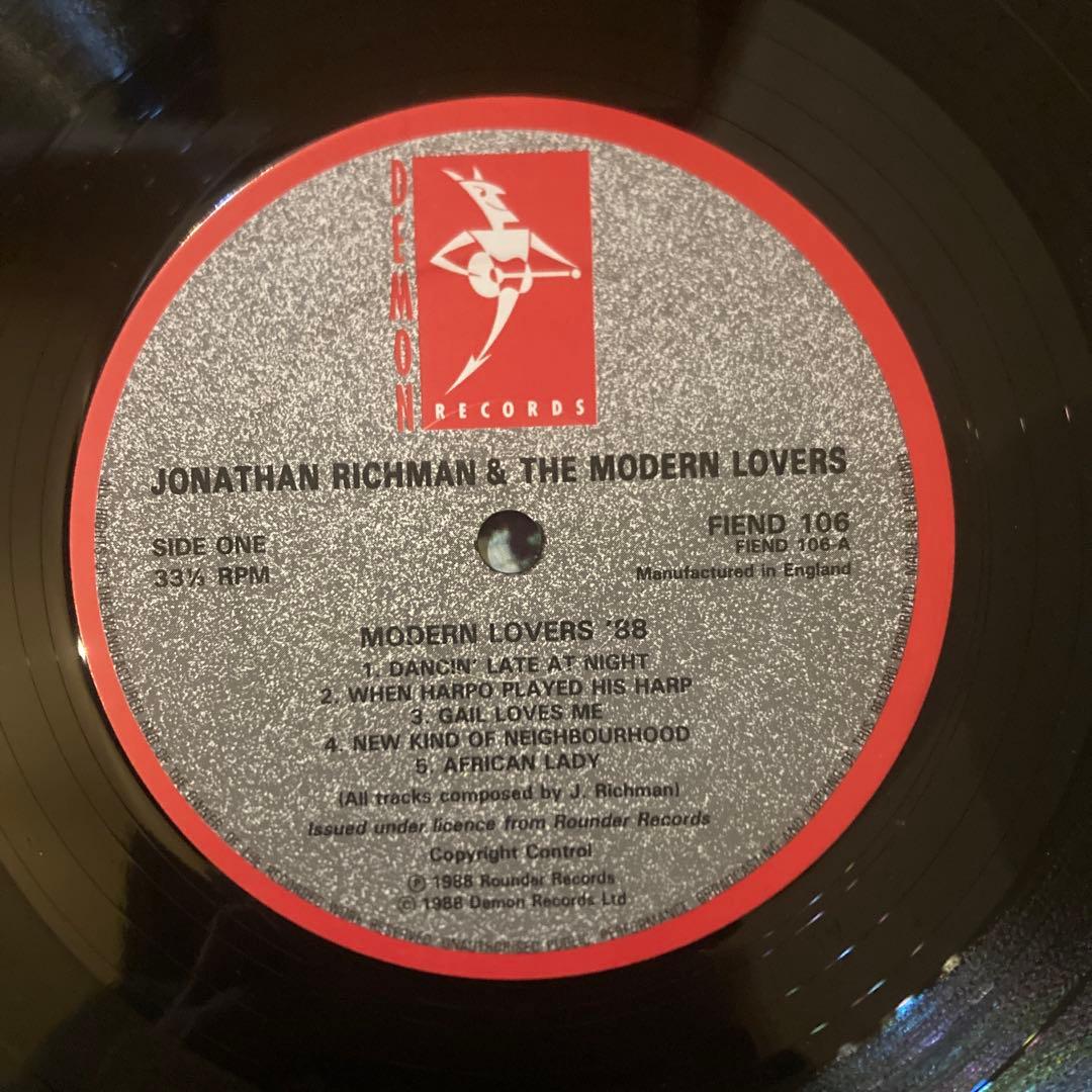 洋楽 Modern Lovers '88