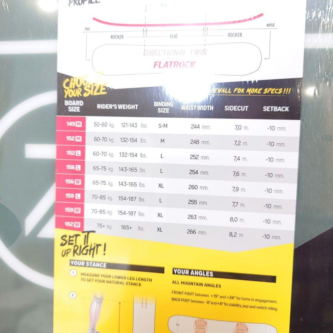 新品NIDECKERナイデッカーPLAYプレイ24年モデルスノーボード152cm