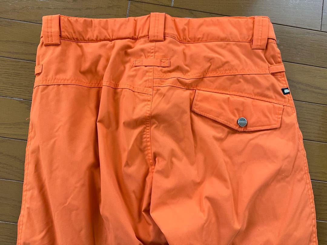 686 FUELメンズ（L）スキーウェア　スノーウェア　上下セット　オレンジ