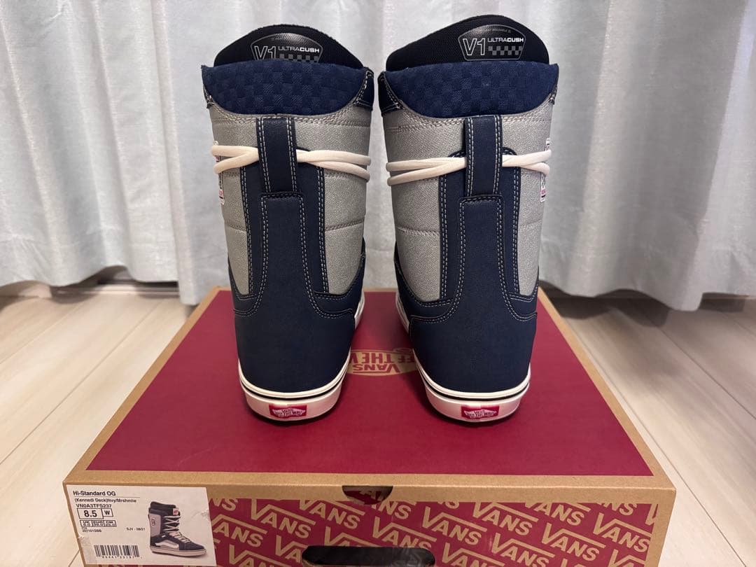 【新品未使用】VANS Hi-Standard OG 25cm Nvy/Mrsh